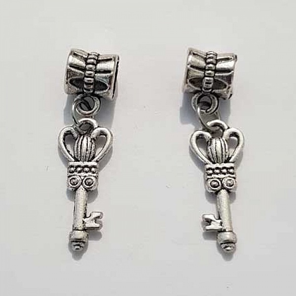 Breloque Clef N&deg;52 Argent