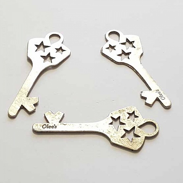 Breloque Clef N&deg;59 Argent