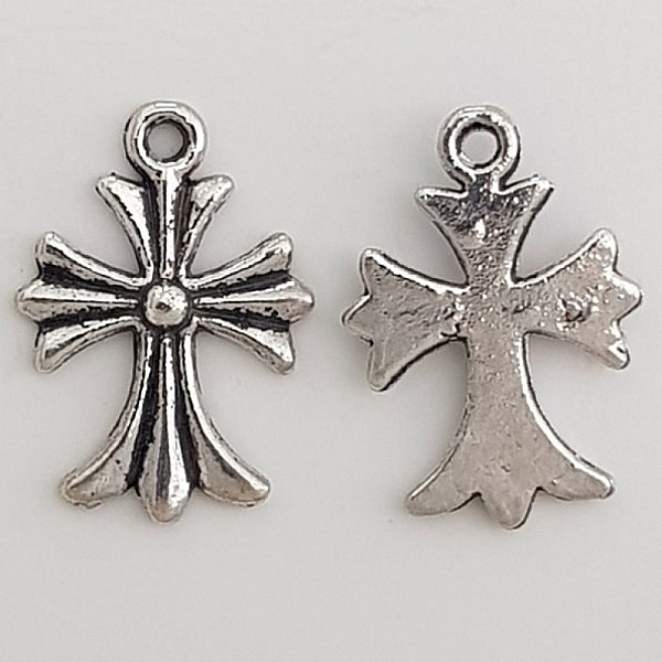Breloque Croix N&deg;02 Argent