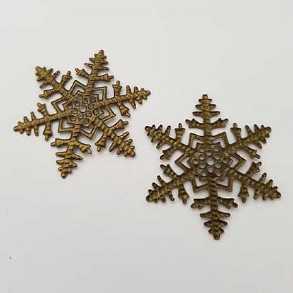 Breloque Divers N&deg;027 Fleur Bronze