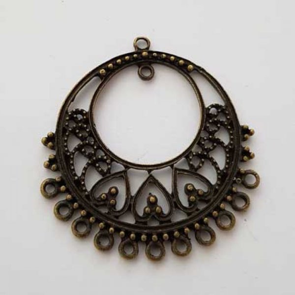 Breloque Divers N&deg;049 Connecteur Bronze