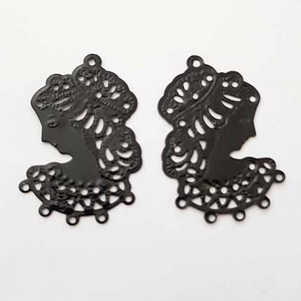 Breloque Divers N&deg;042 Connecteur Noir