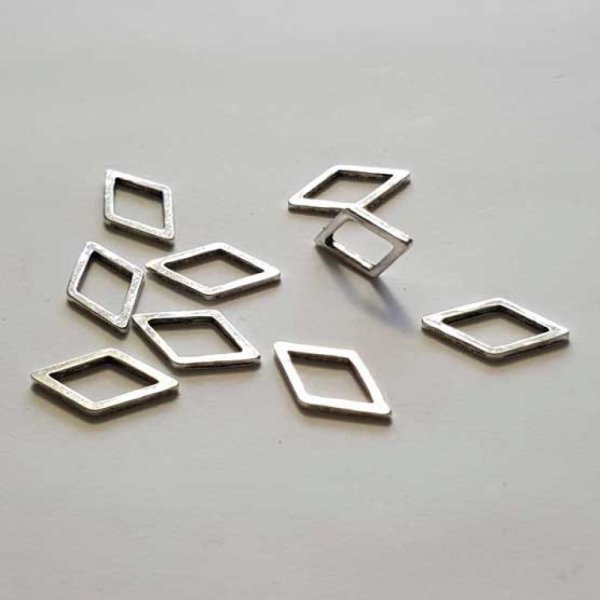 Breloque Divers N&deg;095 Pendentif Connecteur Losange