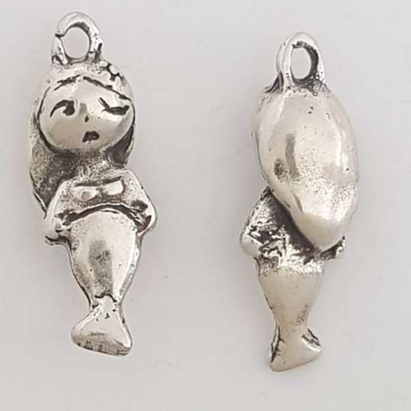 Breloque Enfant N&deg;33 Zamak (Plaqu&eacute; Argent)