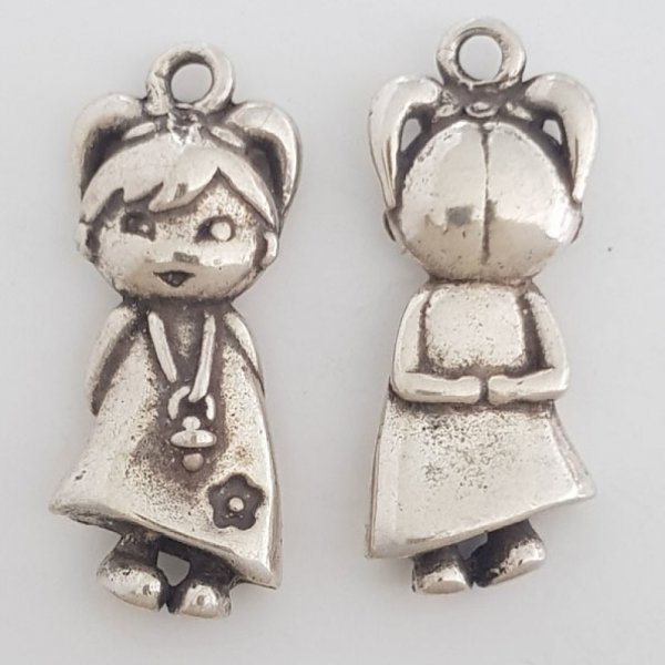 Breloque Enfant N&deg;37 Zamak (Plaqu&eacute; Argent)