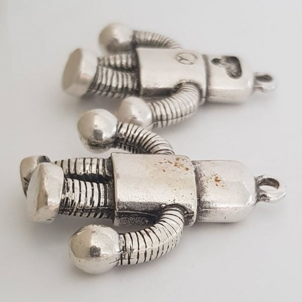 Breloque Enfant N&deg;43 Zamak (Plaqu&eacute; Argent)