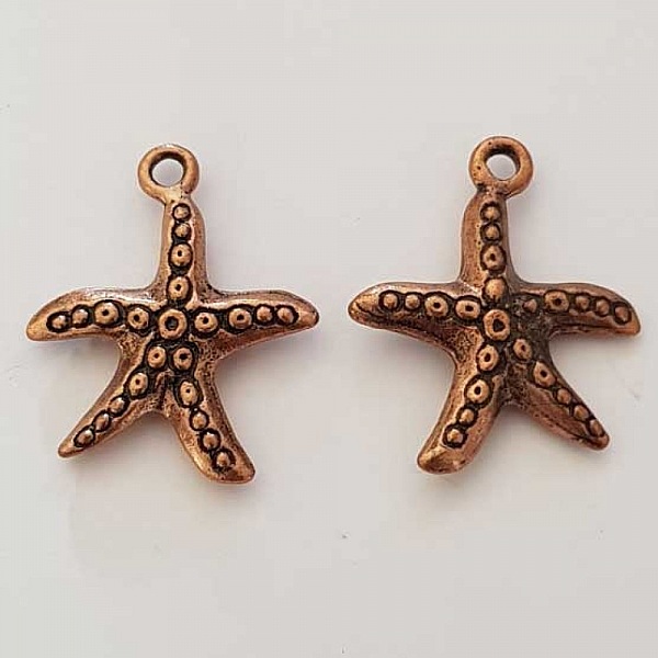 Breloque Etoile De Mer N&deg;03 Cuivre