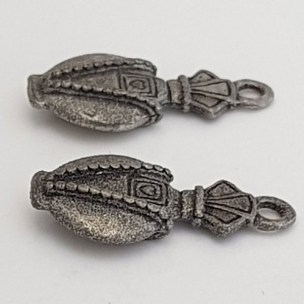 Breloque Flacon de Parfum N&deg;02 Argent Mat