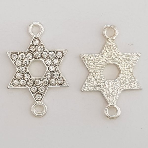 Breloque Fleur M&eacute;tal N&deg;080 Argent