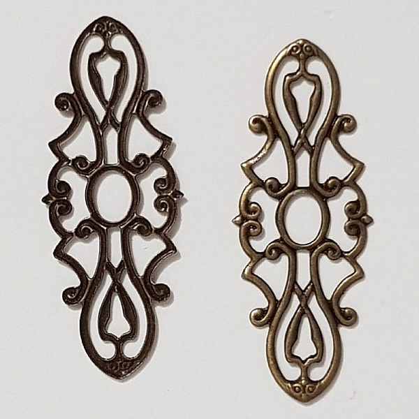 Breloque Fleur M&eacute;tal N&deg;105 x 10 pi&egrave;ces