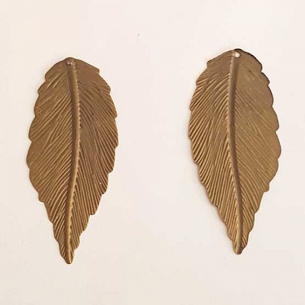 Breloque Fleur M&eacute;tal N&deg;175 Bronze