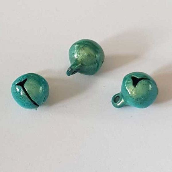 Breloque Grelot Bi-Couleur 11 x 8 mm N&deg;15