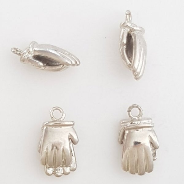 Breloque Main N&deg;08 Argent