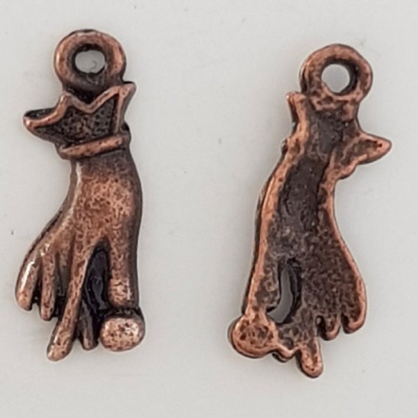 Breloque Main N&deg;11 Cuivre