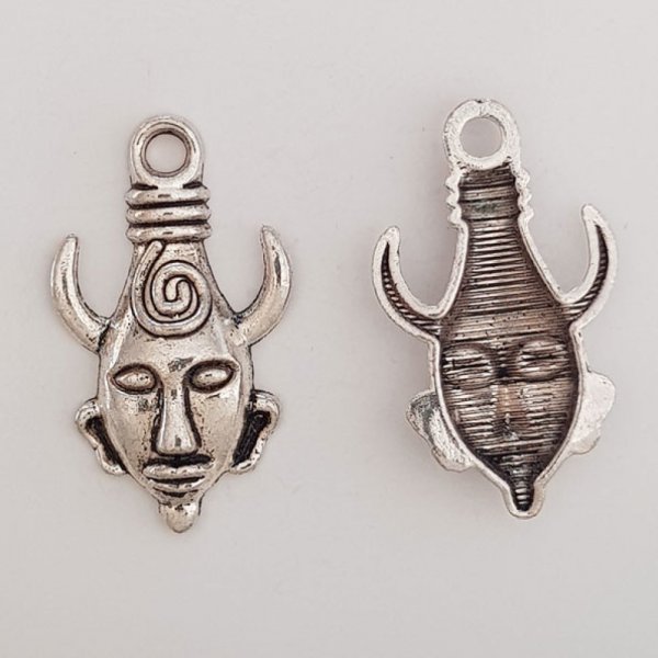 Breloque Masque N&deg;02 Africain