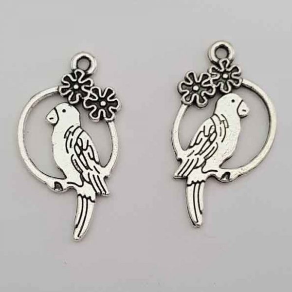 Breloque Oiseau N&deg;01 x 10