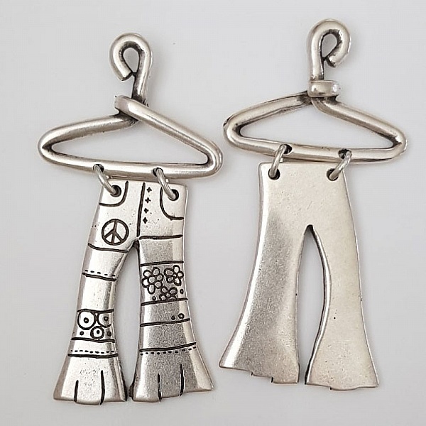 Breloque Pantalon N&deg;01 en Zamak