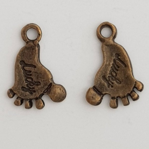 Breloque Pied N&deg;04