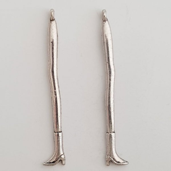 Breloque Pied N&deg;06 Jambe compl&egrave;te