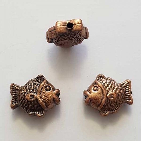 Breloque Poisson N&deg;07 Cuivre