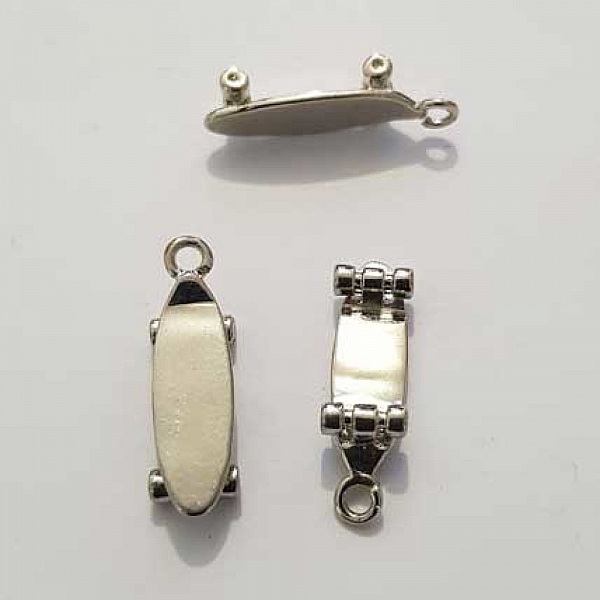 Breloque Skate N&deg;01 Argent