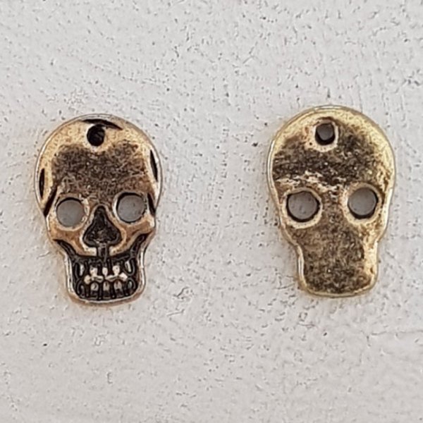 Breloque T&ecirc;te de mort N&deg;17