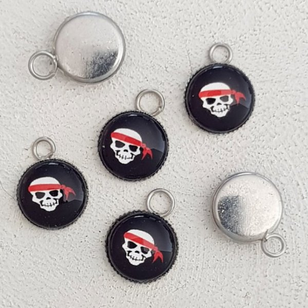 Breloque T&ecirc;te de mort N&deg;31