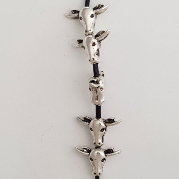 Breloque Vache N&deg;02 x 10 pi&egrave;ces