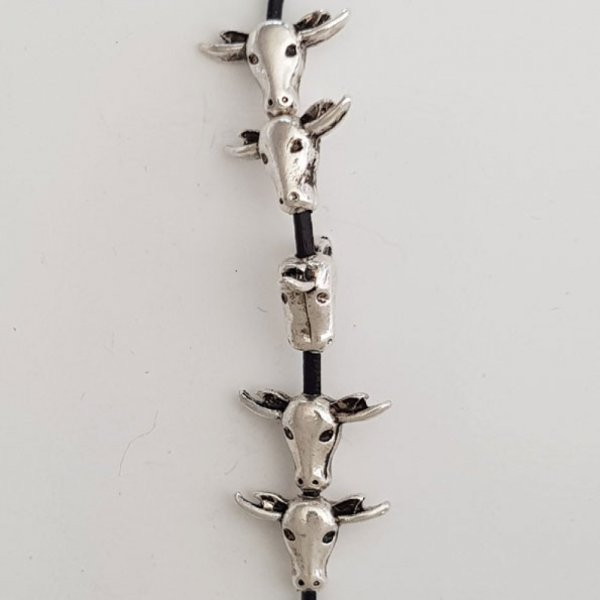 Breloque Vache N&deg;02 x 10 pi&egrave;ces