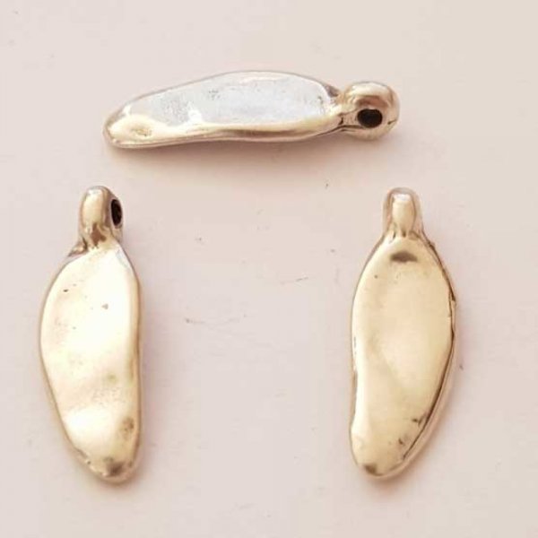 Breloque goutte N&deg;09-06 Argent