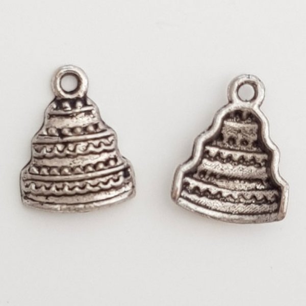 Breloque g&acirc;teau - pi&egrave;ce mont&eacute;e N&deg;01