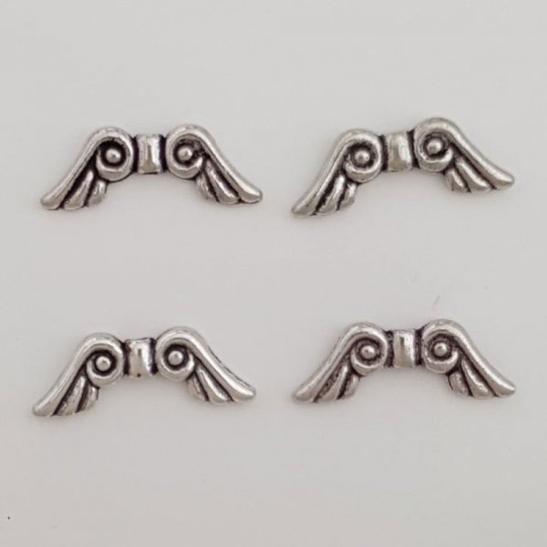 Breloques Ailes N&deg;04 Argent