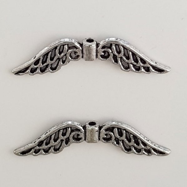 Breloques Ailes N&deg;09 Argent