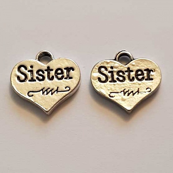 Breloques C&oelig;ur N&deg;79 Argent