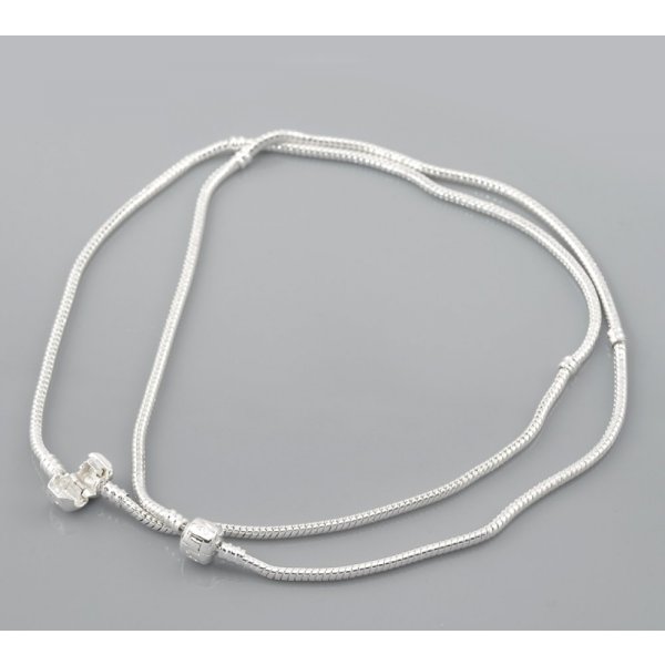 Collier 44cm Argent N&deg;01