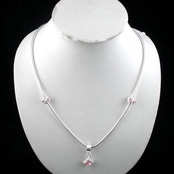 Collier 46cm Argent N&deg;01