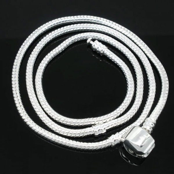 Collier 58cm Argent N&deg;01