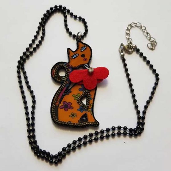 Collier chat N&deg;01