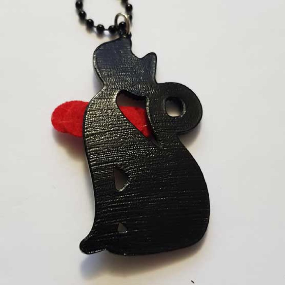 Collier chat N°01