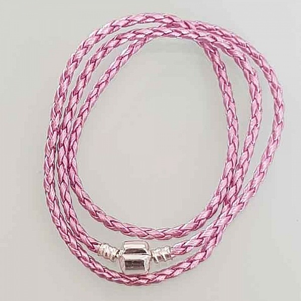 Collier tress&eacute; 58cm N&deg;04