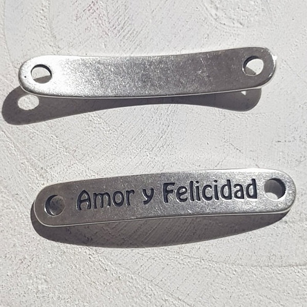 Connecteur 03 mm en Zamak N&deg;05 Argent