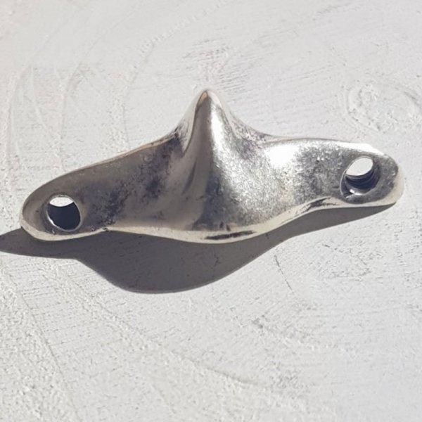 Connecteur 03 mm en Zamak N&deg;10 Argent