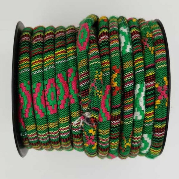 Cordon rond spaghetti N&deg;01 Vert x 1 m&egrave;tre