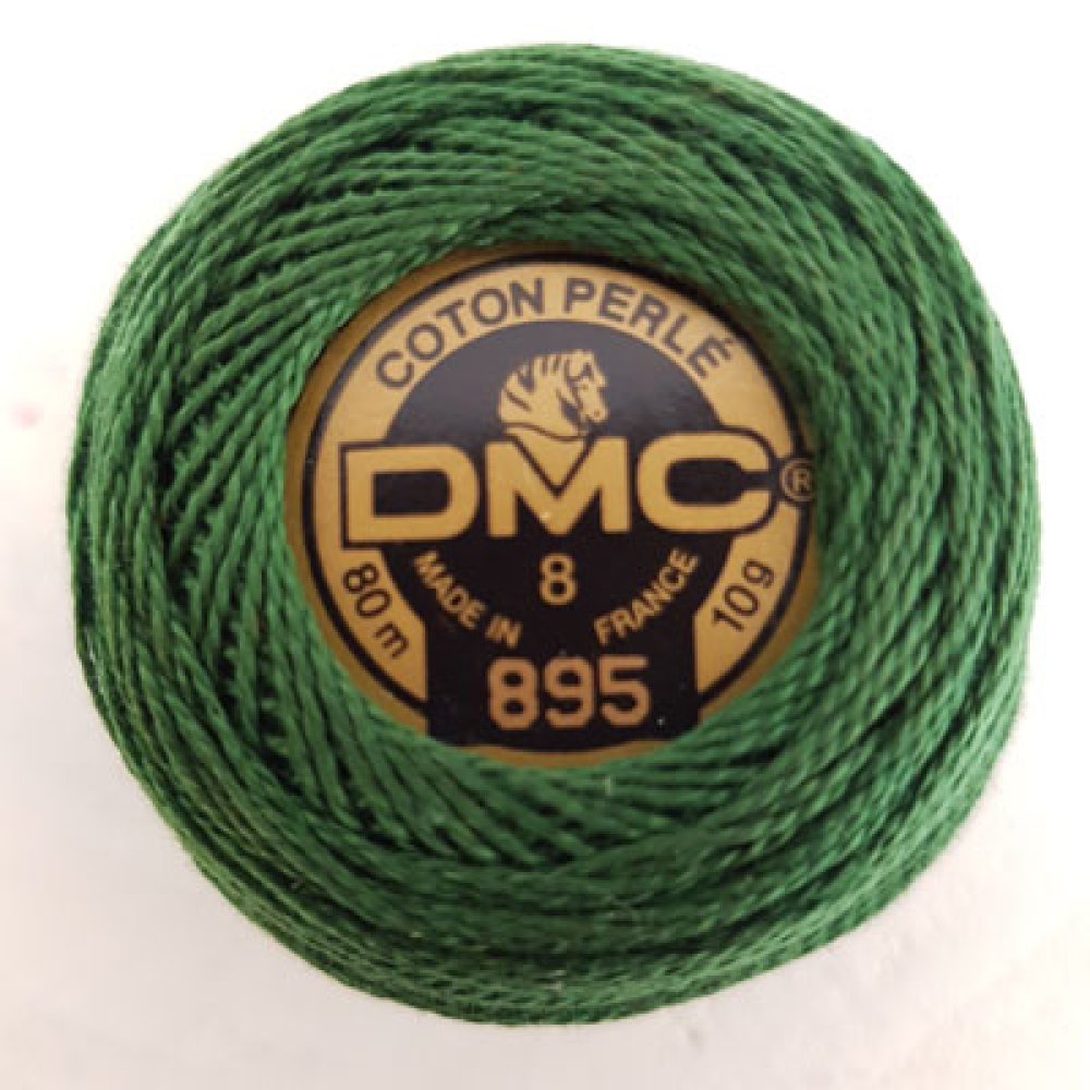 Coton perlé à broder, en bobine, DMC N° 8 - 10 g