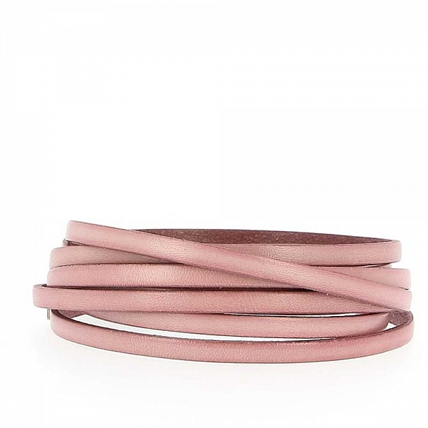 Cuir Violetta de 06 mm Lisse par 20 cm