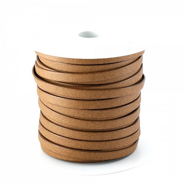 Cuir reconstitu&eacute; Naturel 10 mm par 1 m&egrave;tre