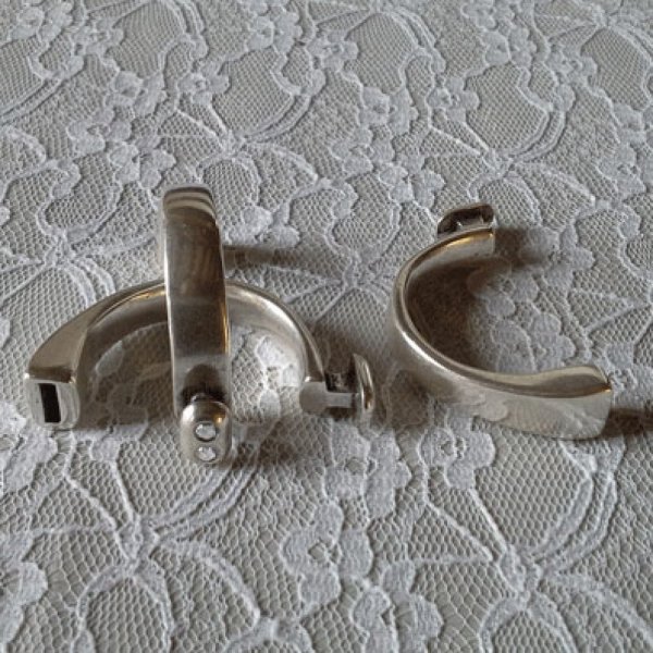 Demi Bracelet en Zamak 10 mm x 2.5 mm