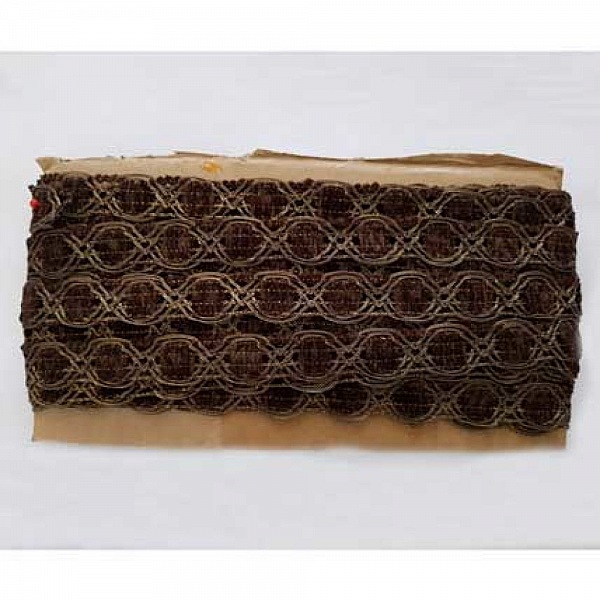 Dentelle Galon N&deg;02 Marron 20 mm