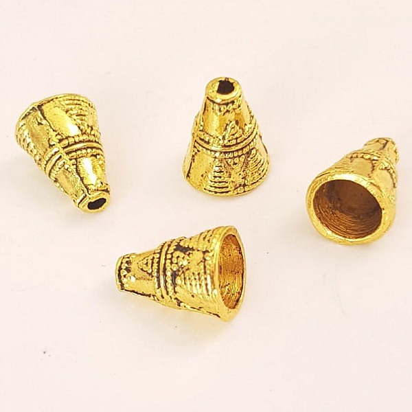 Embout calotte coupelle N&deg;02 Dor&eacute;