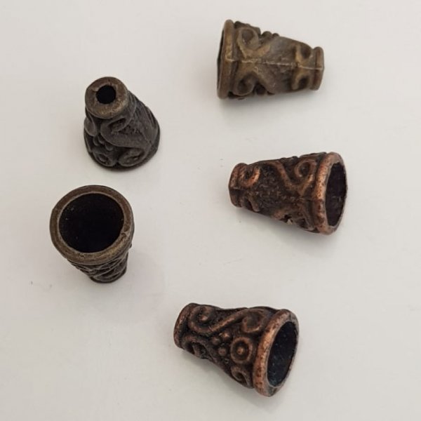 Embout calotte coupelle N&deg;09 Cuivre